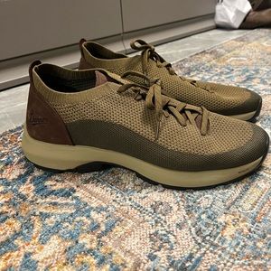 Danner Caprine Low Suede - Olive Pinecone - Knit Sneakers Size 13